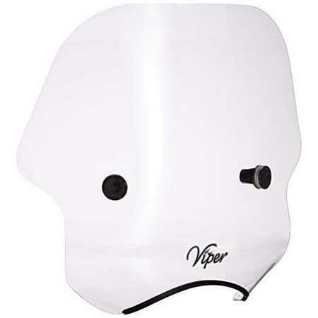 Slipstreamer SS-10-C Motorcycle Windshield, Clear