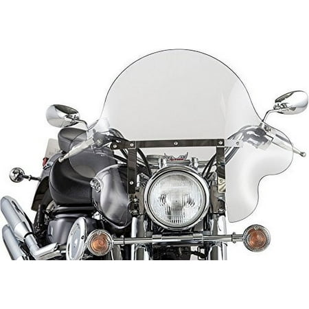 Slipstreamer Windshield - Vented - 27-1/2 Inch - Clear - WP
