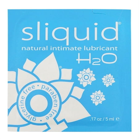 Sliquid H2O Premium Water Based Personal Lubricant, 5 ml