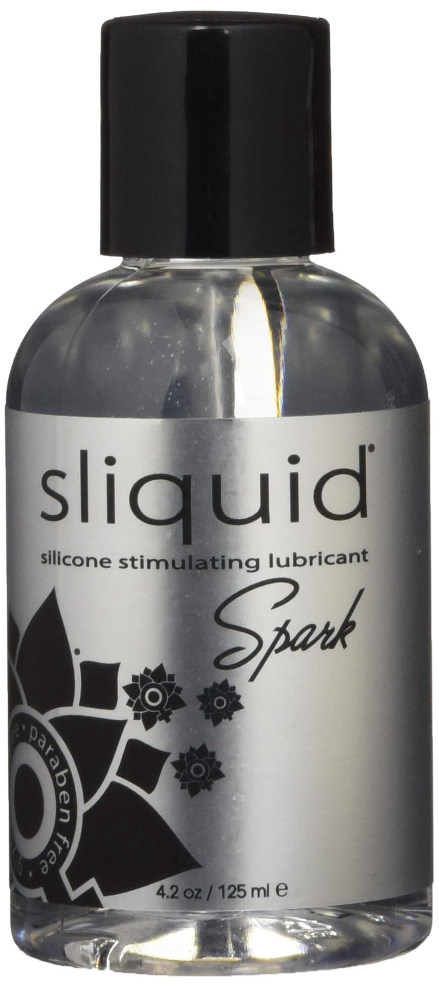 Sliquid Naturals Spark Premium Silicone Lubricant - 4.2oz