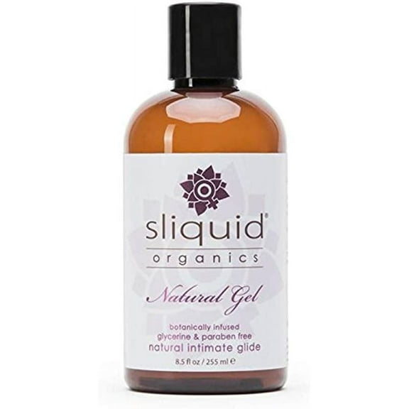 Sliquid Organics Natural Lubricating Gel, 8.5 Ounce