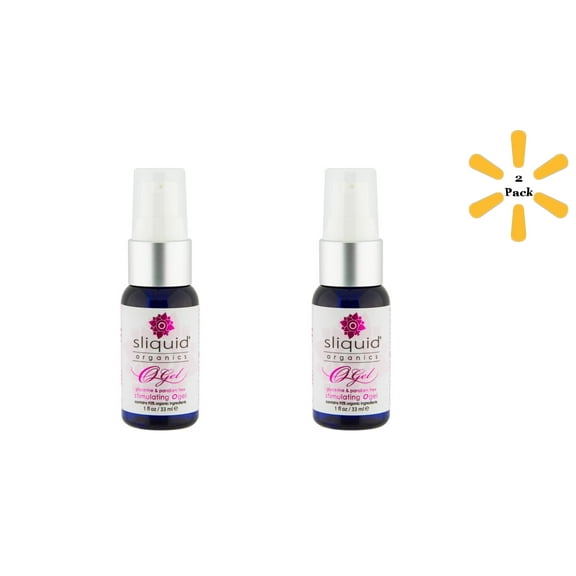 Sliquid Organics O Gel 1oz- 2 Pack Oil Based