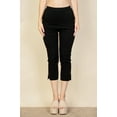 thumbnail image 1 of Slit Hem Cropped Pants, 1 of 2
