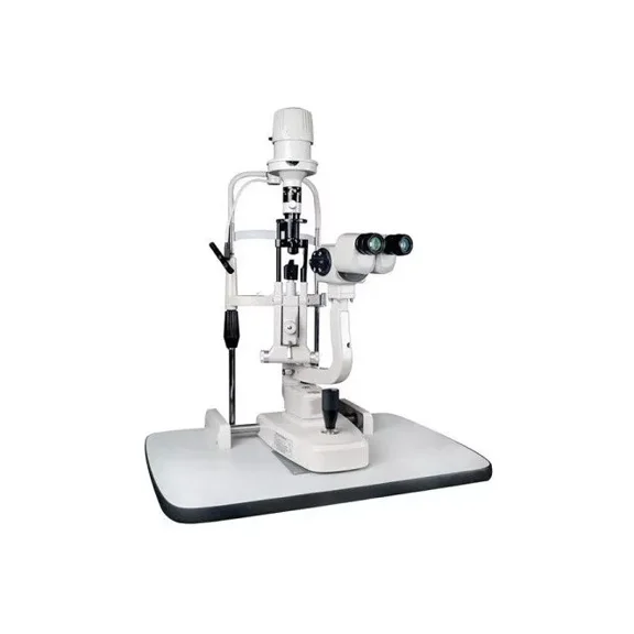 Slit Lamp (Two Step) L5 Binocular Stereoscope, 10x/16x Eyepieces, 10x/16x/25x Magnification, 18mm/14.5mm/9mm Visual Field