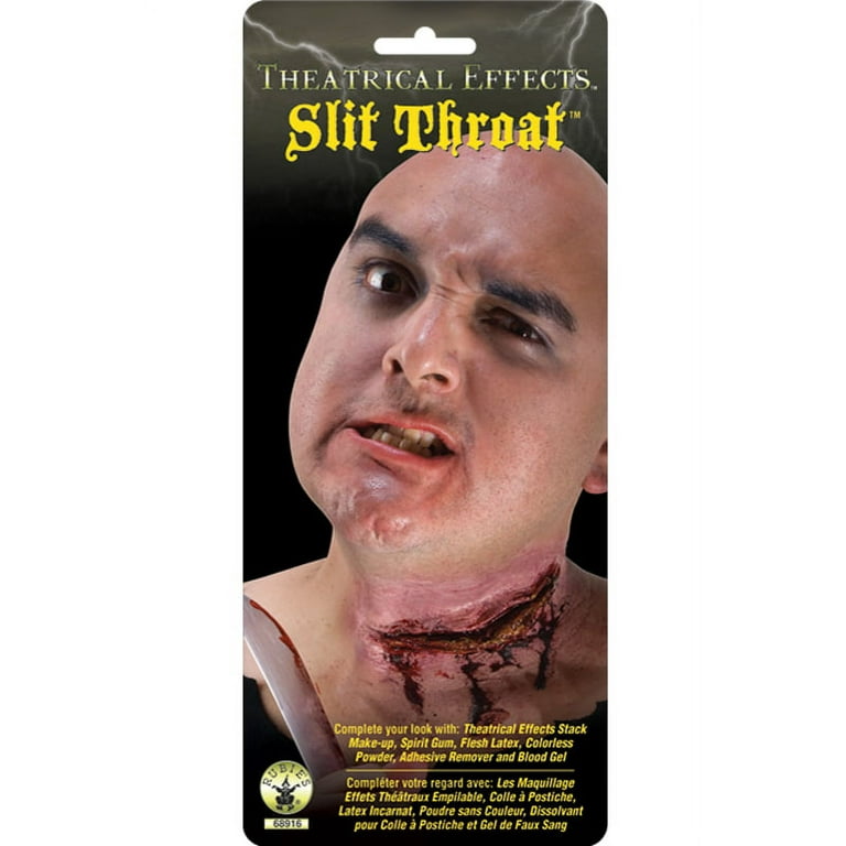 Theatrical Effect Slit Throat Theatrical Effect Slit Throat