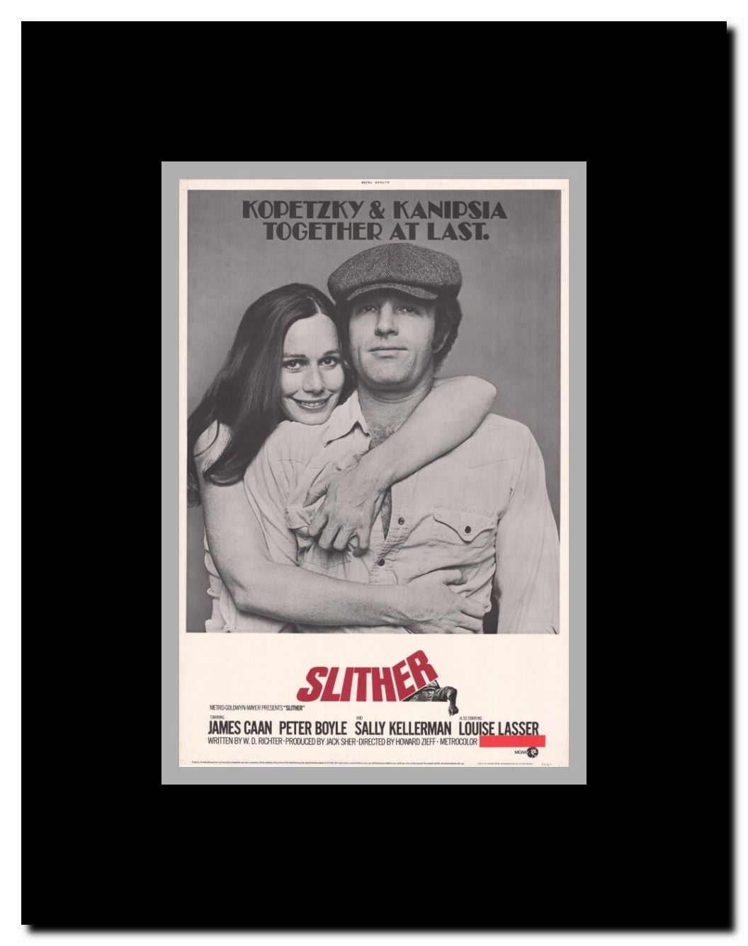 Slither Framed Movie Poster