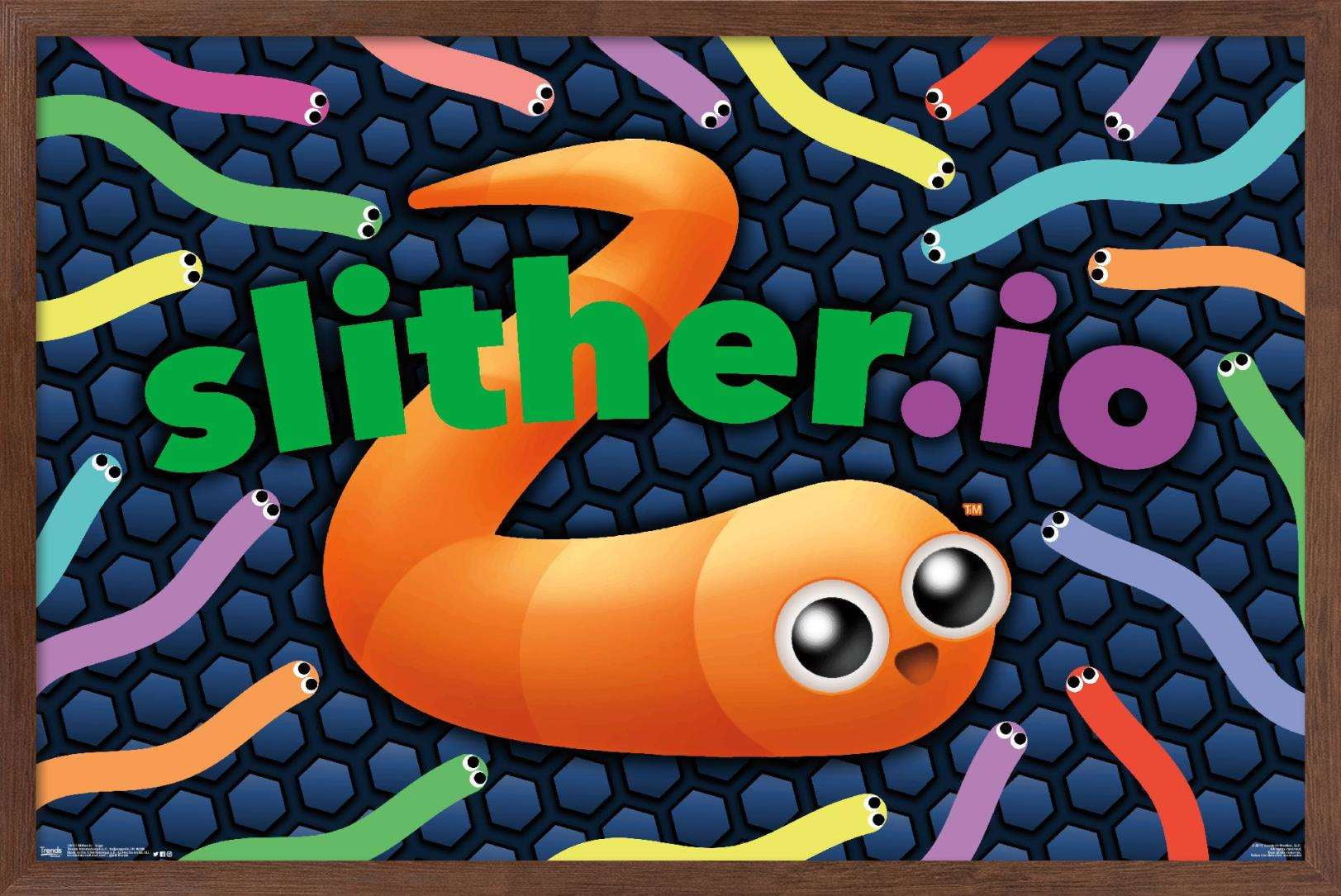 Pixilart - Slither.io logo by MOOVIES