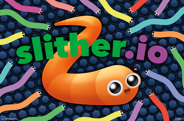 Slither.io - Logo Poster and Poster Clip Bundle