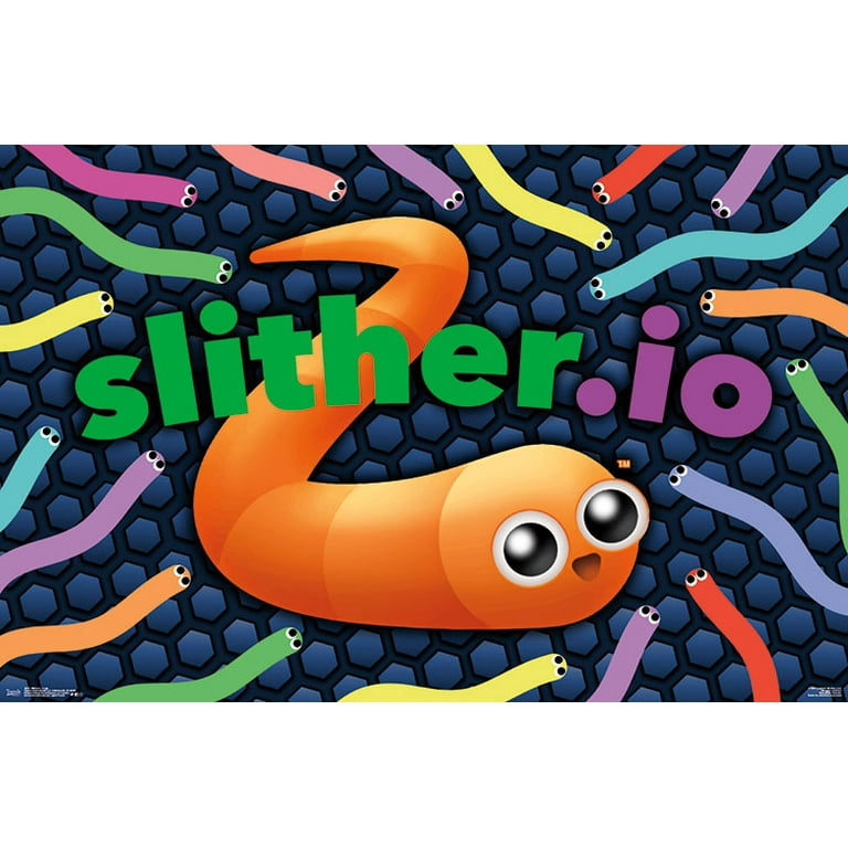 Slither.io - Logo Poster and Poster Clip Bundle