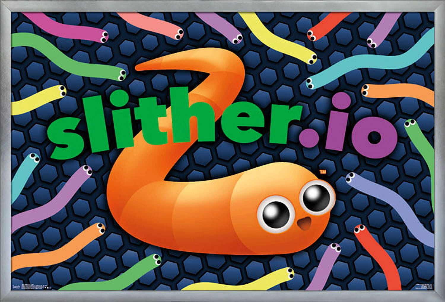 Slither.io video game Poster for Sale by miliosfranc