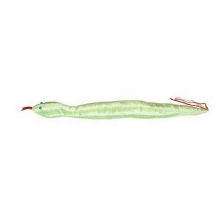 Imperial Cat Plush Refillable Catnip Cat Toy with Organic Catnip, Green