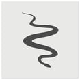 thumbnail image 1 of Slithering Snake Solid DIY Cookie Wall Craft Stencil - 7.0 Inch, 1 of 5