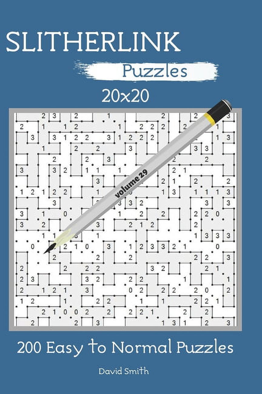 Slitherlink Puzzles Slitherlink Puzzles - 200 Easy to Normal Puzzles ...