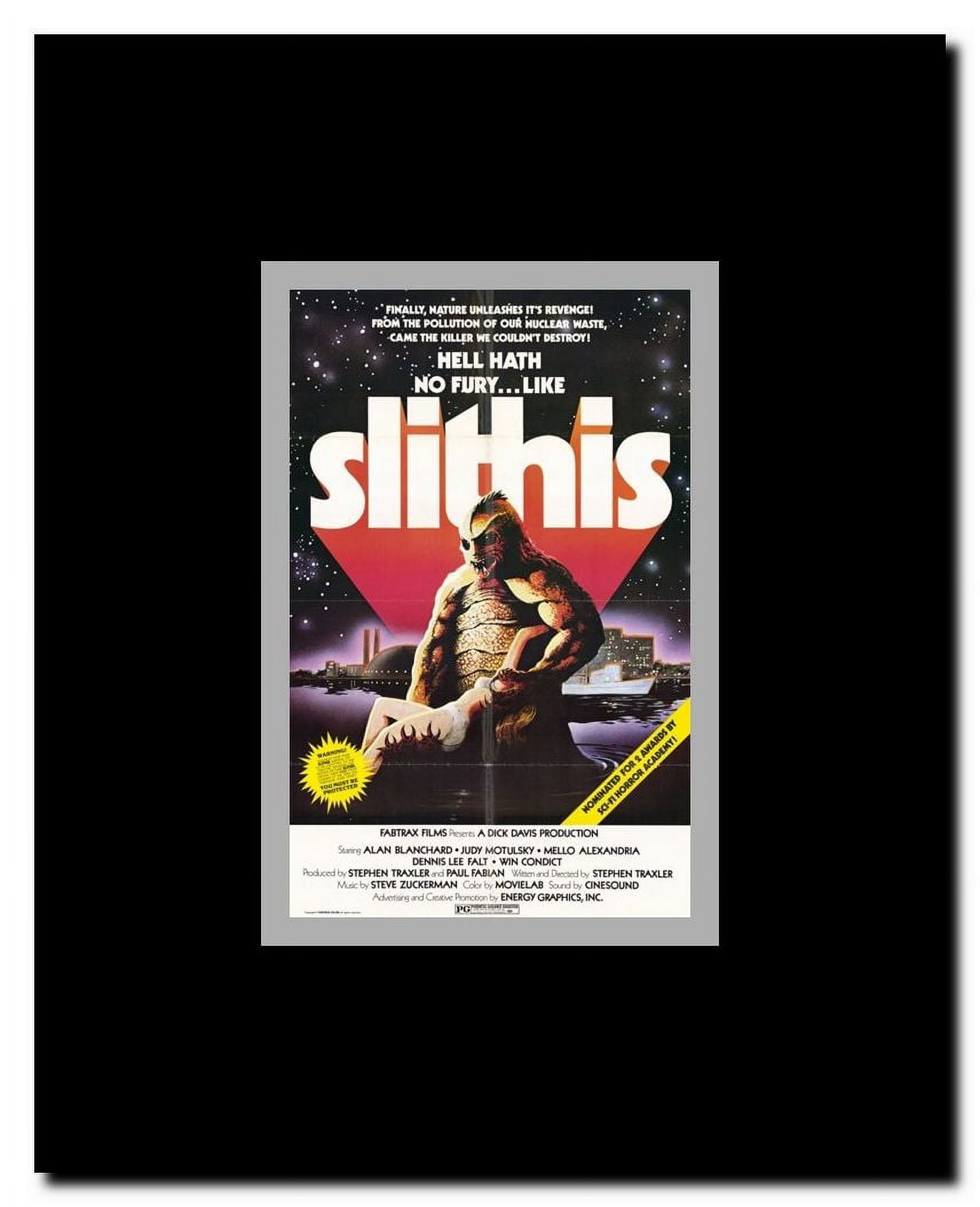 Slithis Framed Movie Poster