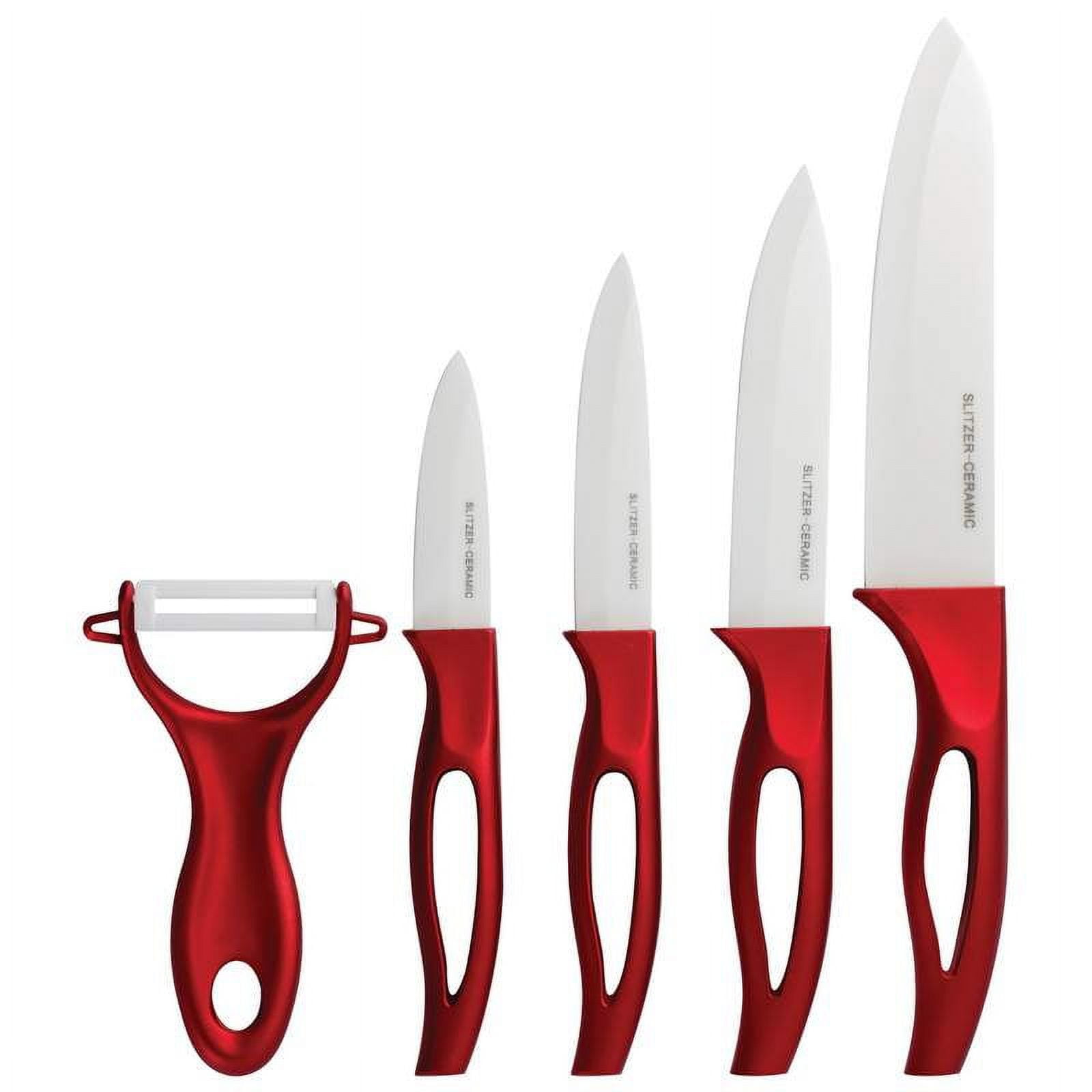 Slitzer™ 5 pc Ceramic Cutlery Set