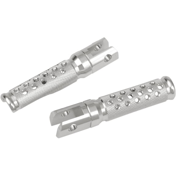 Sliver Slashed Front Foot Pegs for Honda CBR954 1993-2003