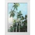 thumbnail image 1 of Slivka, Jane 11x14 White Modern Wood Framed Museum Art Print Titled - Palms on the Coast, 1 of 4