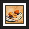 thumbnail image 1 of Slivka, Jane 12x12 Black Ornate Wood Framed with Double Matting Museum Art Print Titled - Oranges, 1 of 4