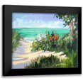 thumbnail image 1 of Slivka, Jane 14x12 Black Modern Framed Museum Art Print Titled - Sun Beach Dunes, 1 of 5