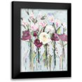 thumbnail image 1 of Slivka, Jane 19x24 Black Modern Framed Museum Art Print Titled - Violet Romantic Blossoms, 1 of 5