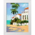 thumbnail image 1 of Slivka, Jane 19x24 White Modern Wood Framed Museum Art Print Titled - Shore House, 1 of 4