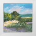 thumbnail image 1 of Slivka, Jane 26x26 White Modern Wood Framed Museum Art Print Titled - Blue Grass Breeze II, 1 of 4