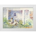 thumbnail image 1 of Slivka, Jane 32x23 White Modern Wood Framed Museum Art Print Titled - Front Porch, 1 of 4