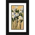 thumbnail image 1 of Slivka, Jane 9x14 Black Ornate Wood Framed with Double Matting Museum Art Print Titled - Long Stem Roses, 1 of 4