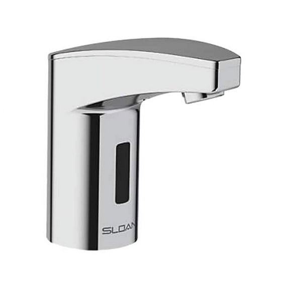 Sloan 3335106 4.0468 in. 1.5 GPM Touchless Commercial EAF-350 Sink H-Spout 1-Faucet Hole, Polished Chrome