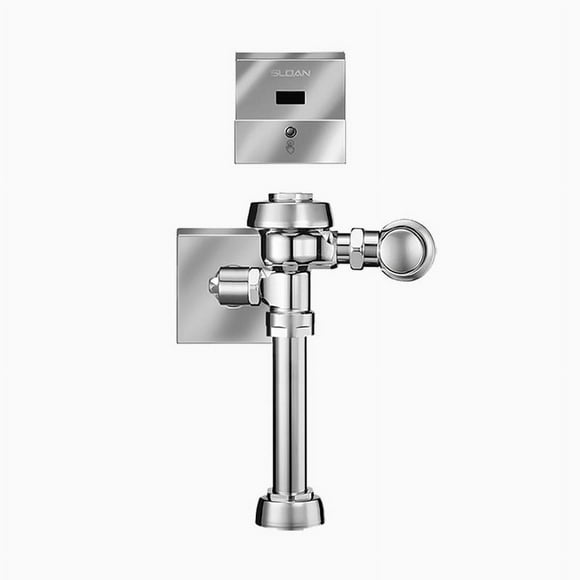 Sloan 3450065 Royal 1.6 GPF Exposed Sensor Operated Flushometer with 1.5 in. Top Spud, Chrome