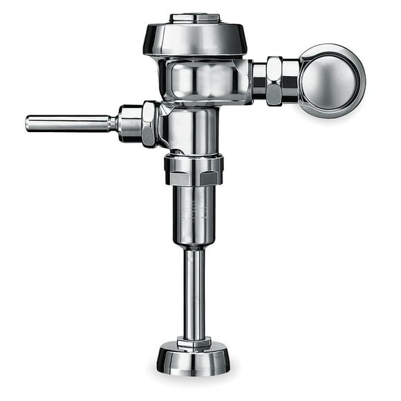 Sloan 3912633 0.13 GPF Quiet Exposed Diaphragm Type Plated Urinal Flushometer, Chrome