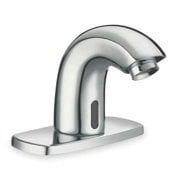 SLOAN SF2150-4 Sensor Single Hole Mount, Commercial 1 Hole Mid Arc Bathroom Faucet