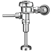 Sloan Regal 186 Exposed Manual Urinal Flushometer - 1.5 GPF Manual Flush Valve - Silver