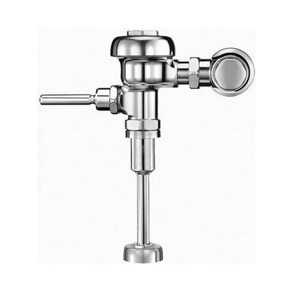 Sloan 3782643 0.125 GPF 15 to 80 PSI Single-Flush Manual Exposed Flushometer with 0.75 in. IPS Inlet & 0.75 in. Spud, Polished Chrome