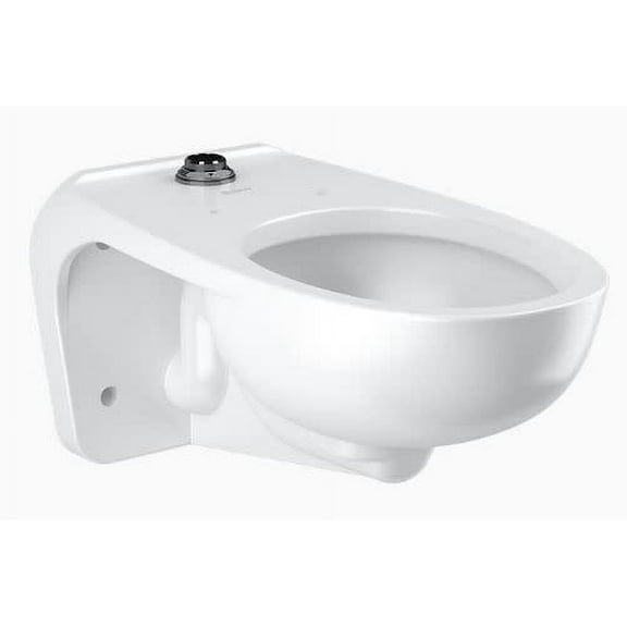 Sloan 2102459 White Wall Mounted Urinal with Top Spud - Less Flushometer