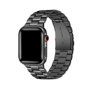 POSH TECH Sloan Stainless Steel Replacement Band for Apple Watch 38mm/40mm/41mm - Space Gray