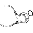 thumbnail image 1 of Sloan 3318005 Manufacturer Replacement Actuator Housing Assembly, 1 of 1