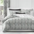 thumbnail image 1 of Sloane Coverlet & 2 Pillow Shams Set, Seabreeze & Ivory - Super King Size - 3 Piece, 1 of 1