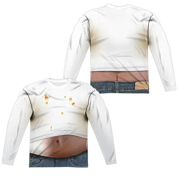 Slob Costume (Front - Back Print) - Regular Fit Long Sleeve Shirt - XXX-Large