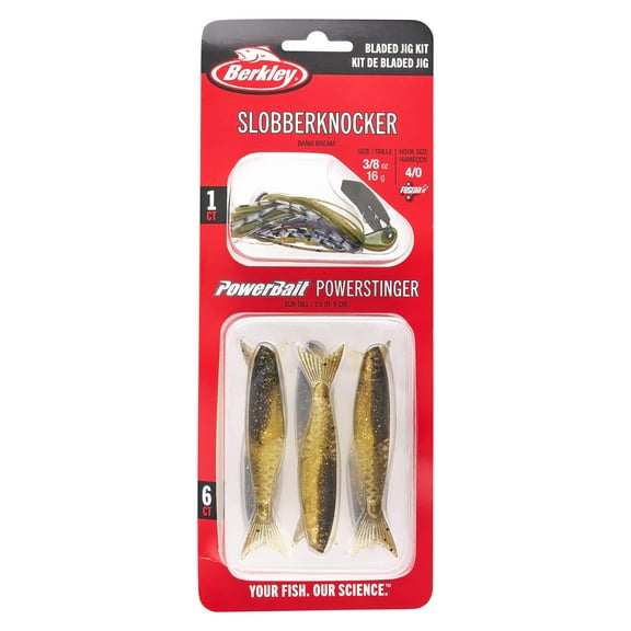 Berkley Slobberknocker and PowerStinger Kit, 3/8 oz, Bama Bream