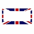 thumbnail image 1 of Sloboki United Kingdom Flag Patriotic License Plate Frame Universal Aluminum Metal Car Tag Holders Cars Decor, 1 of 5