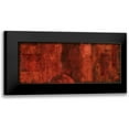 thumbnail image 1 of Slocum, Nancy 14x8 Black Modern Framed Museum Art Print Titled - Scarlet Serendipity II, 1 of 5