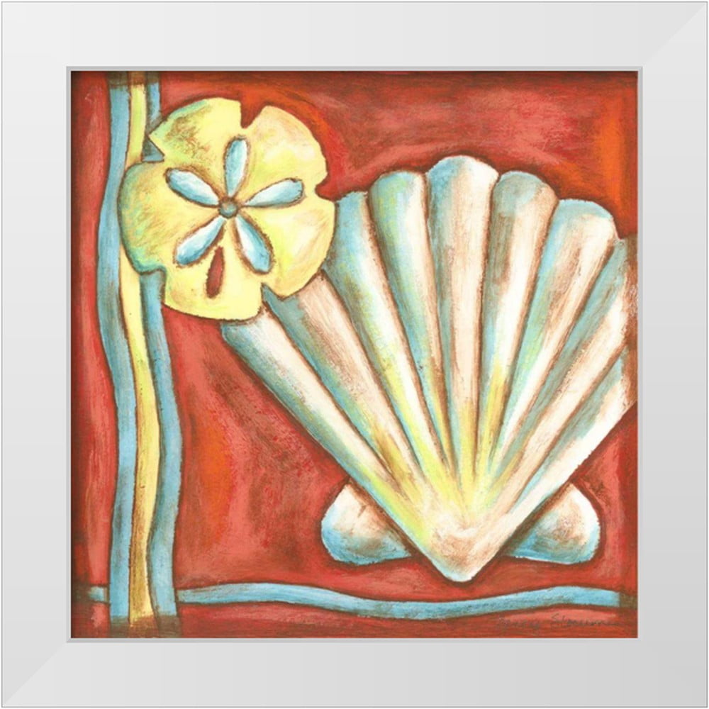 Slocum, Nancy 15x15 White Modern Wood Framed Museum Art Print Titled ...