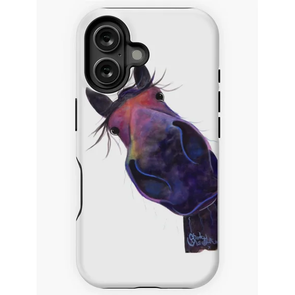 Sloe Gin Gerry Horse Case iPhone 11 12 13 14 15 16 Pro Max Art Print Style