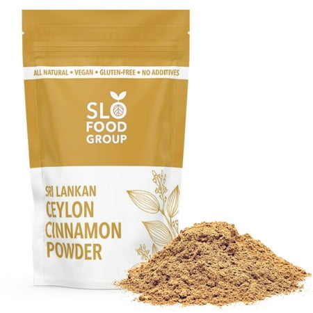 Slofoodgroup Ceylon Cinnamon Powder - Cinnamon Spice - 8oz