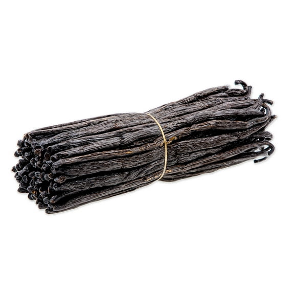 Slofoodgroup Extract Grade B Madagascar Vanilla Beans - 25 Whole Beans