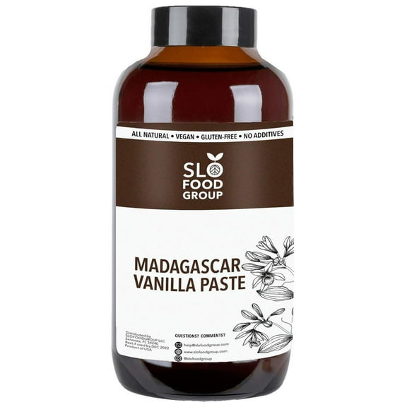 Slofoodgroup Madagascar Pure Bourbon Vanilla Paste - 16 fl. Oz.