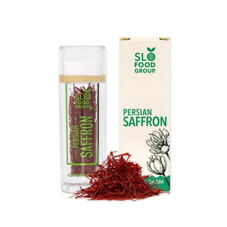 Slofoodgroup Pure Saffron Threads | Natural Saffron - 1 gram