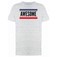 thumbnail image 1 of Slogan Awesome Logo Graphic Tee Men's -Image by Shutterstock, 1 of 2