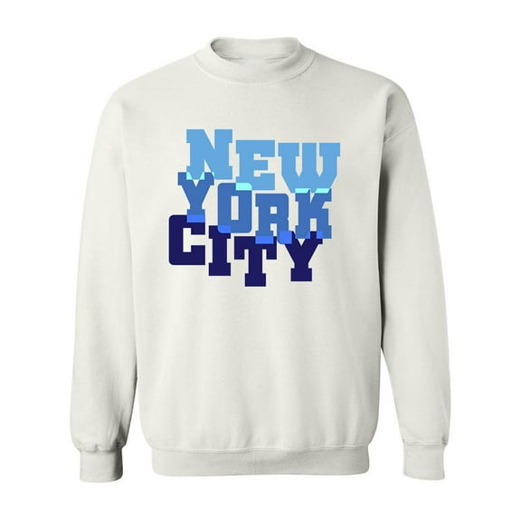Slogan: New York City Sweatshirt Men -Image by Shutterstock, Male Medium